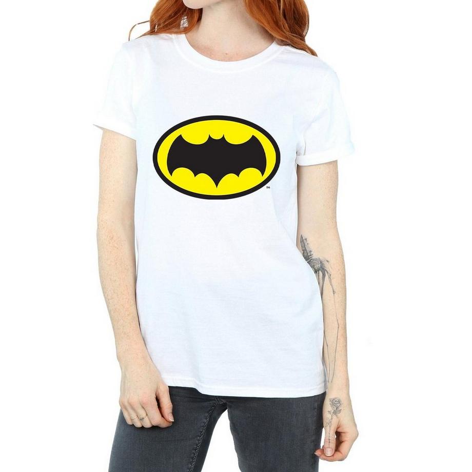 DC COMICS Batman Logo Bedrucktes T-Shirt  