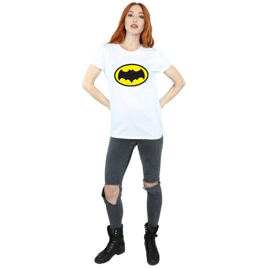 DC COMICS Batman Logo Bedrucktes T-Shirt  