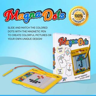 Playmags  Carte de dessin magnétique des points magna s 