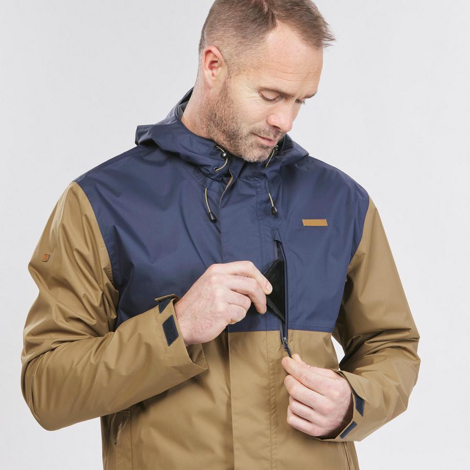 QUECHUA Veste imperméable de randonnée NH500 Imper  