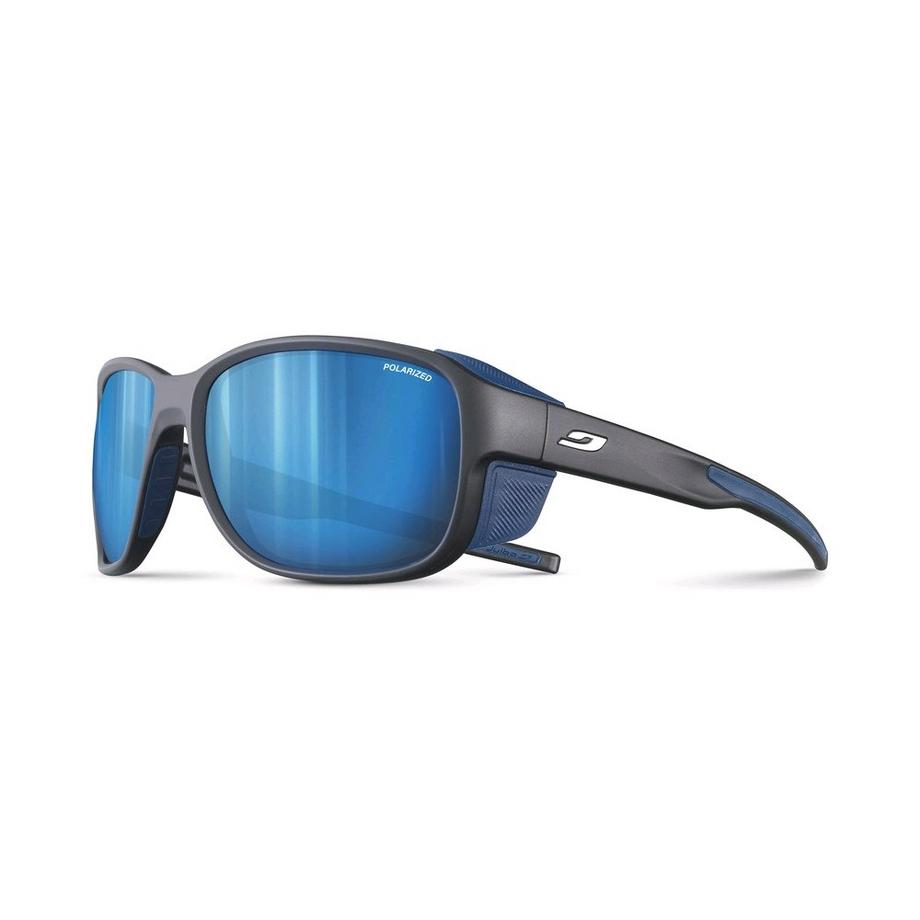 Montebianco 2 J5419414 Schwarz / Blau / Weiss - Spectron Polarized 3 Sportbrille