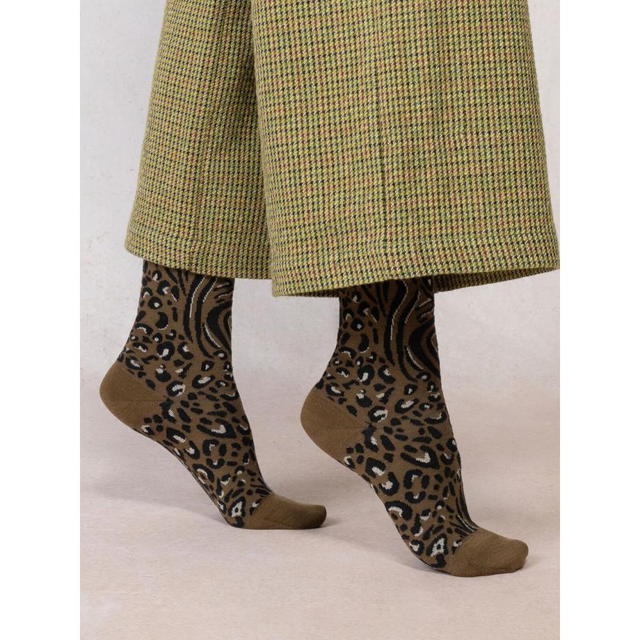 Chaussettes en laine et coton