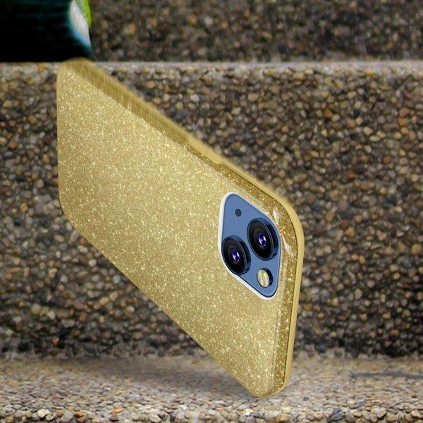 Avizar  Cover Paillette iPhone 13 Oro 