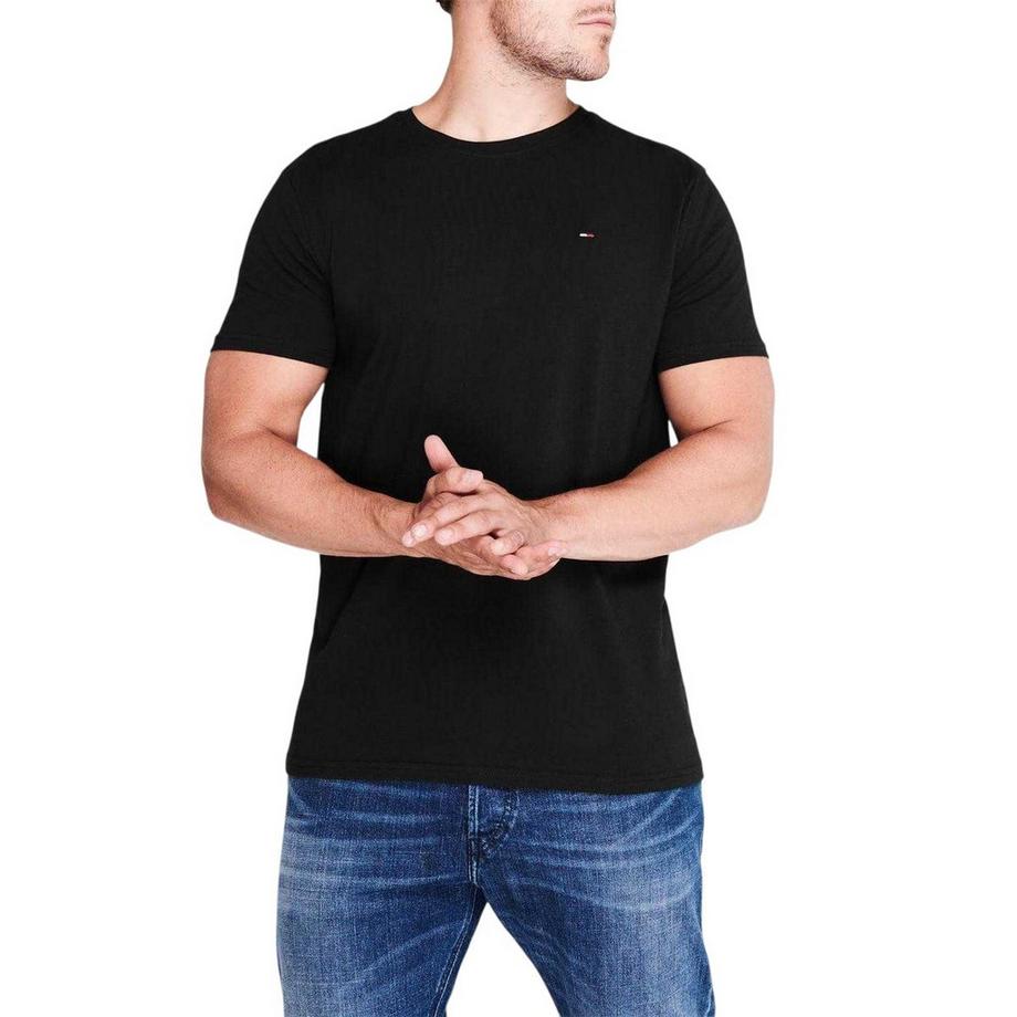 TOMMY JEANS Lose T-Shirt mit Gesticktem Logo  