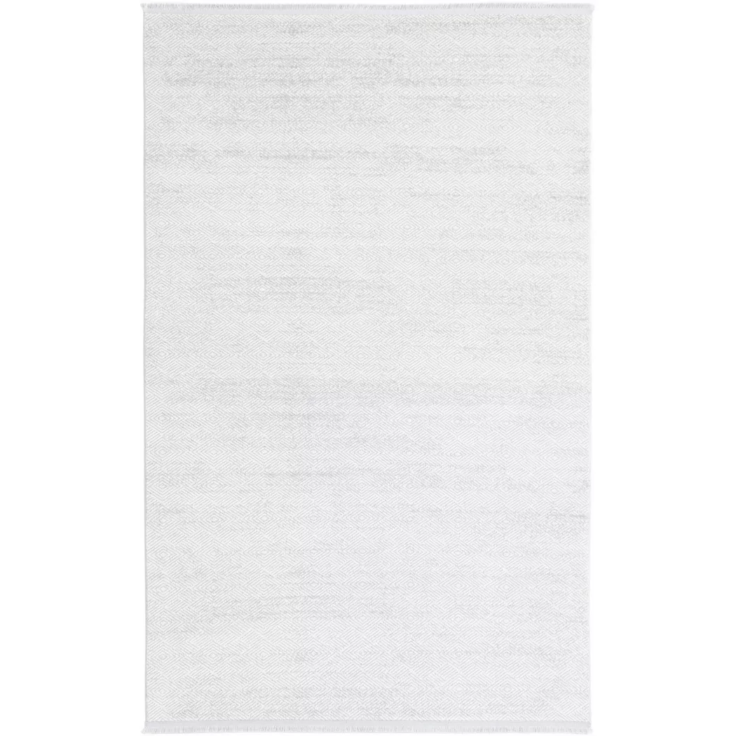 Hadorn - Teppich Davos Cilia, 125X190CM, Perlgrau