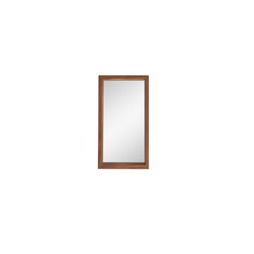 Specchio in noce massello 55x30 cm Stelle