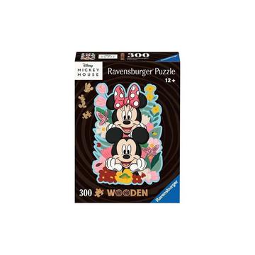 Puzzle Wooden Mickey & Minnie (300Teile)