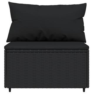 VidaXL Mittelsofa poly-rattan  