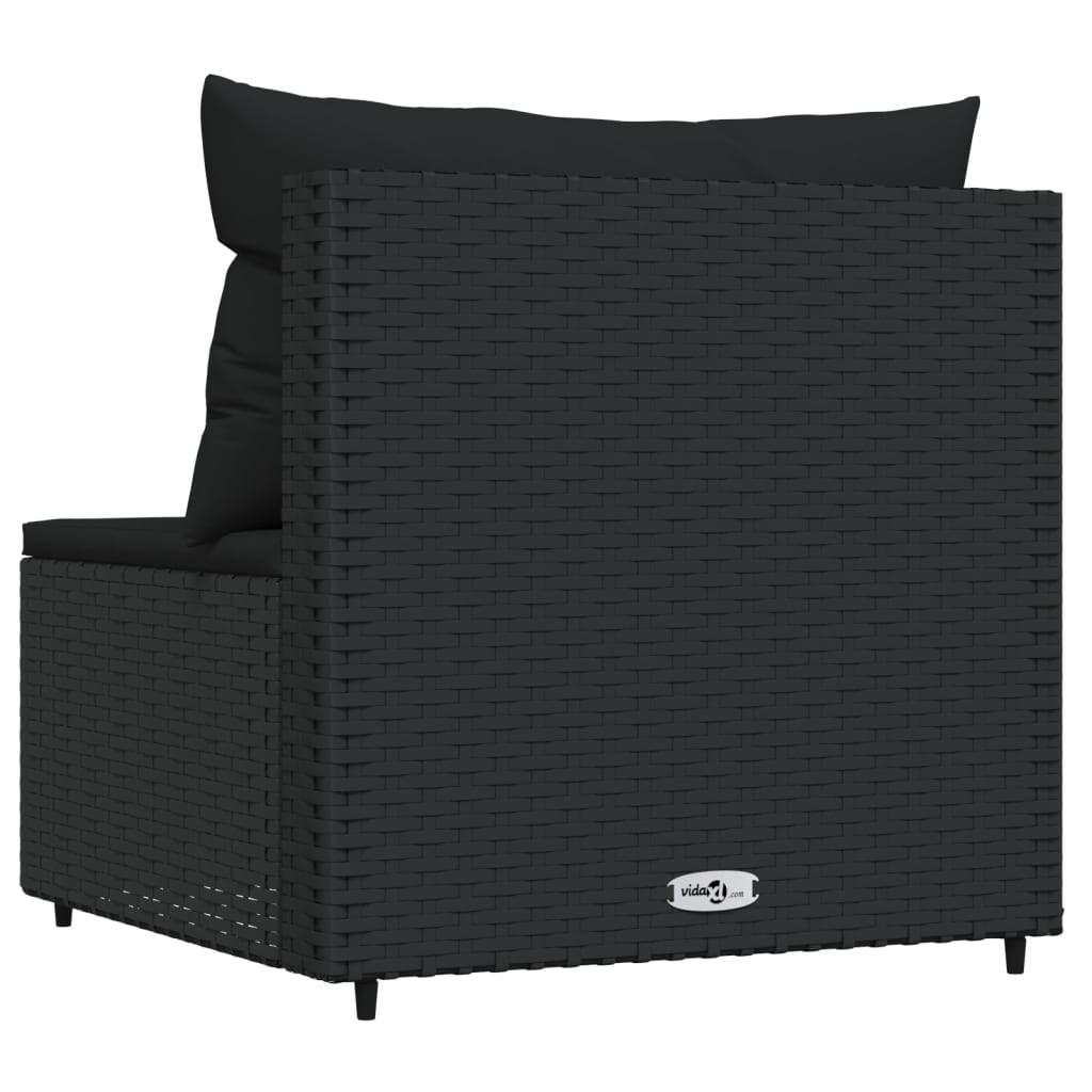 VidaXL Mittelsofa poly-rattan  