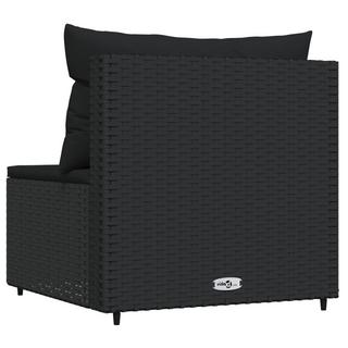 VidaXL Mittelsofa poly-rattan  