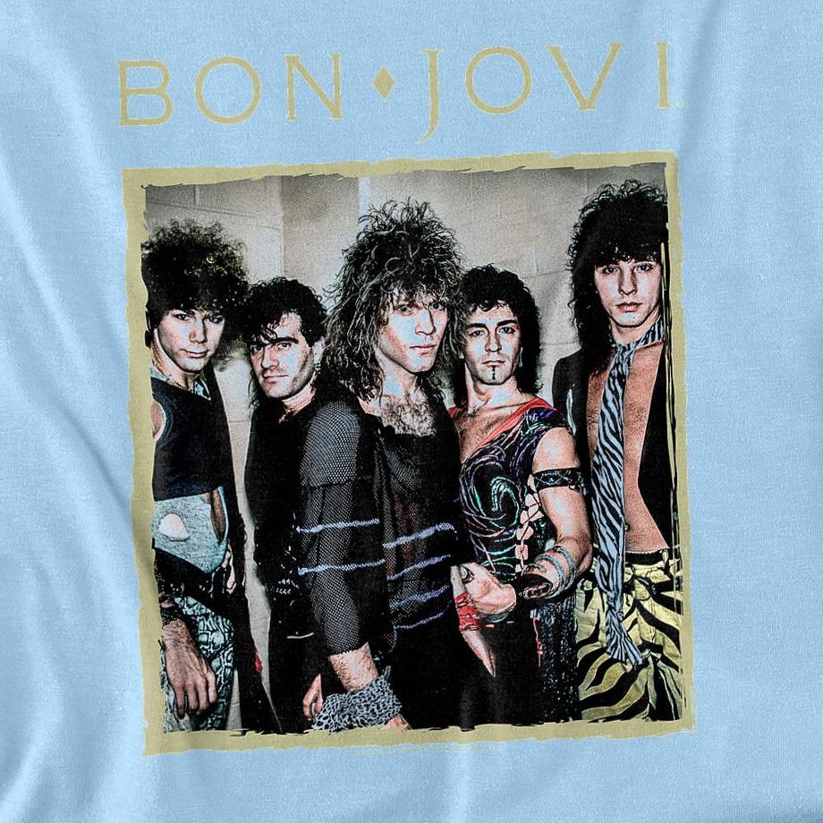 Bon Jovi  T-ShirtMotiftyle Encadré 