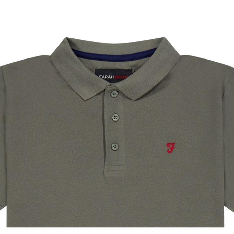 FARAH  Polo Manches Courtes Motiftyle Brodé Bugsworth 