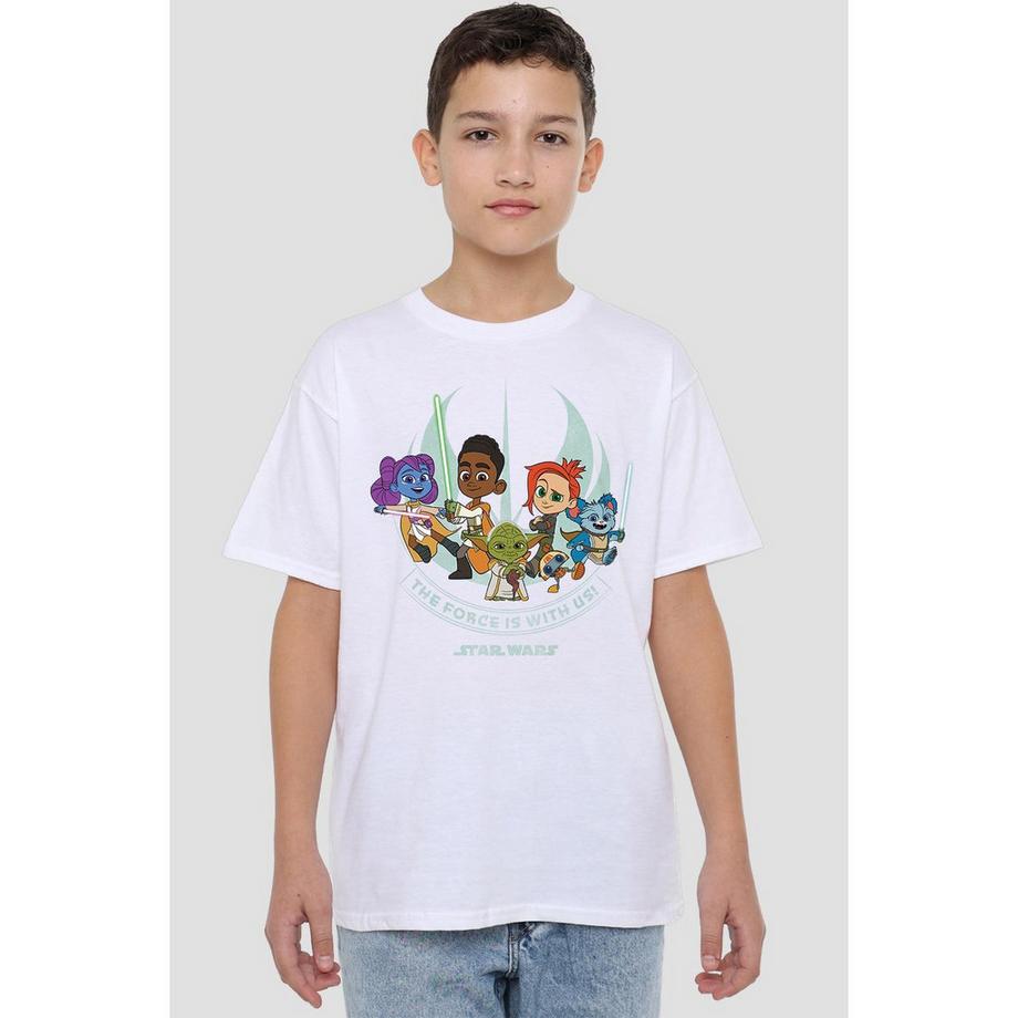 STAR WARS  Young Jedi Adventure The Force Is With Us TShirt 