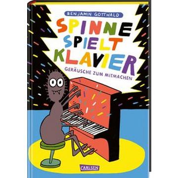 Spinne spielt Klavier