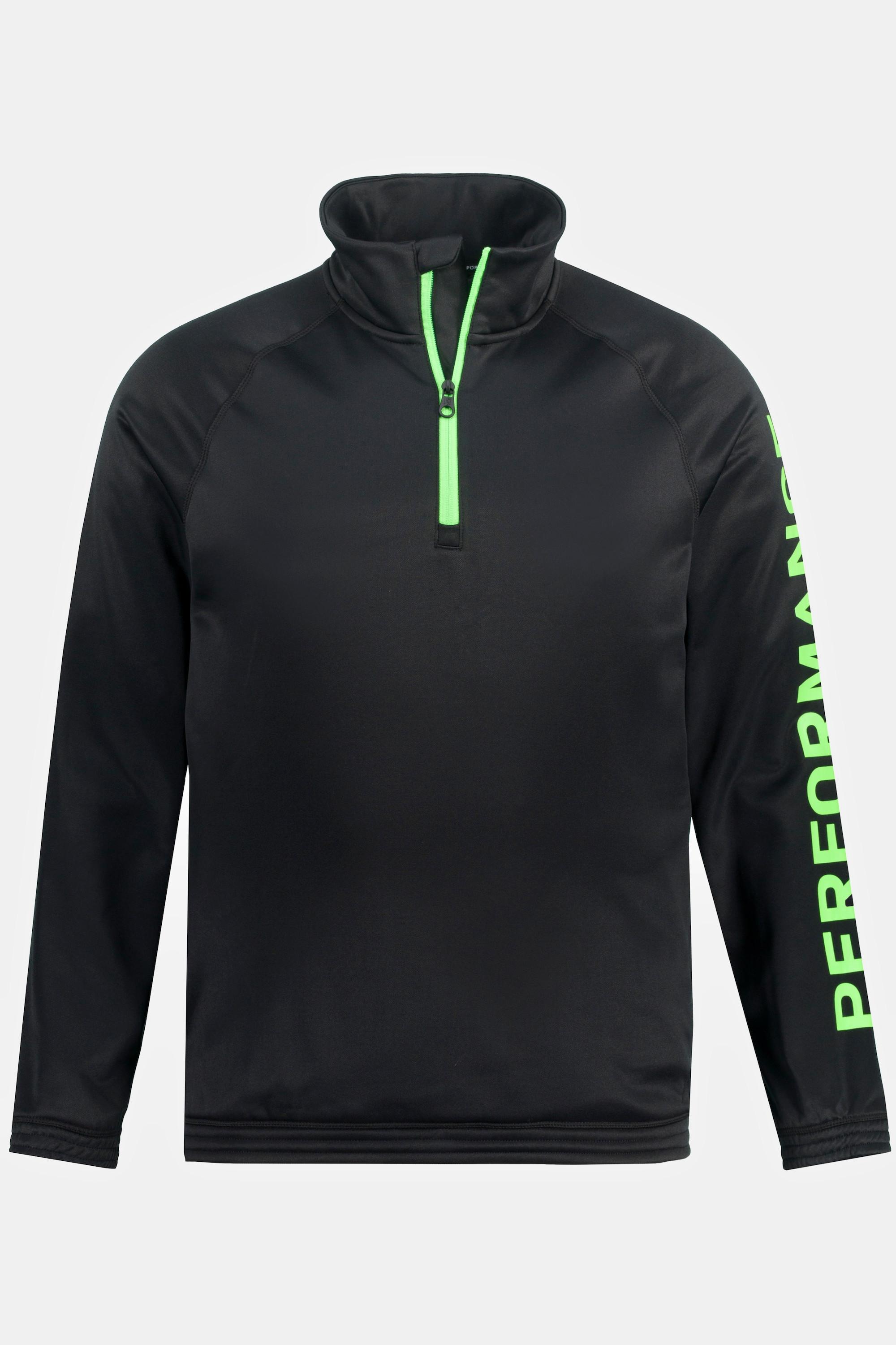 JP1880 Fitness Sweater Neon-Akzente Stehkragen Elastischer Bund  