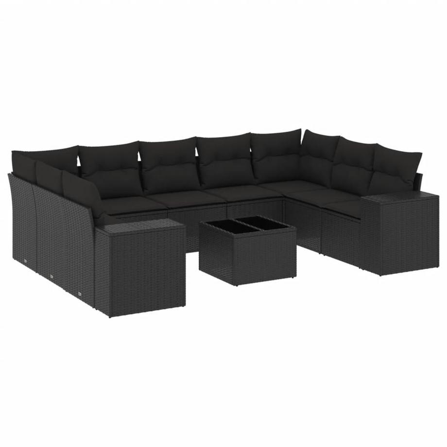 set divano da giardino Polirattan