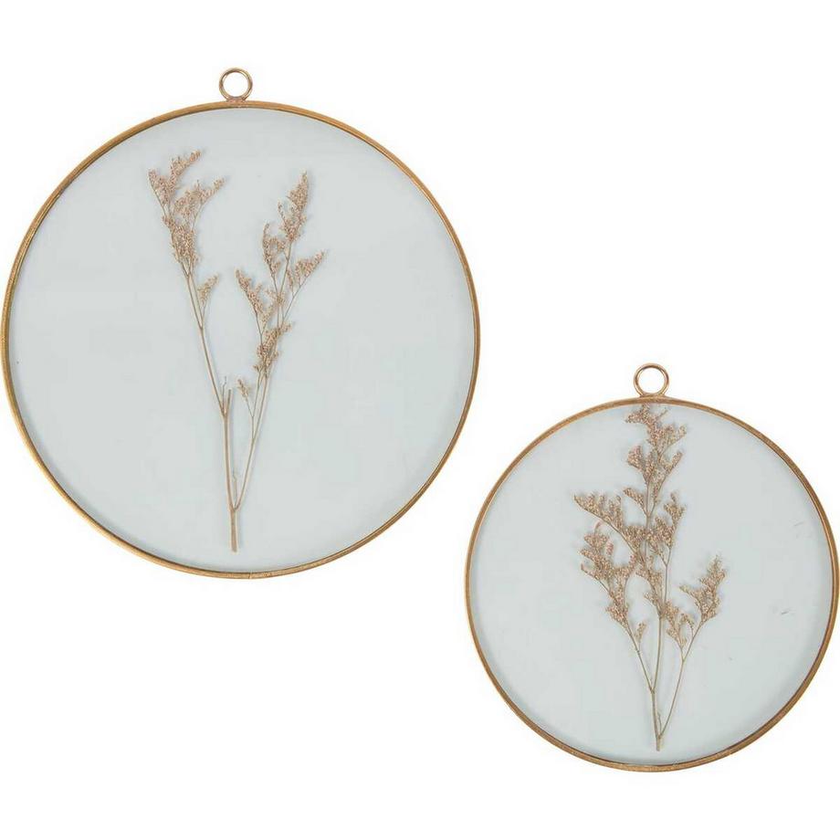 mutoni Rahmen Everlasting Art getrocknete Blumen Messing D18  