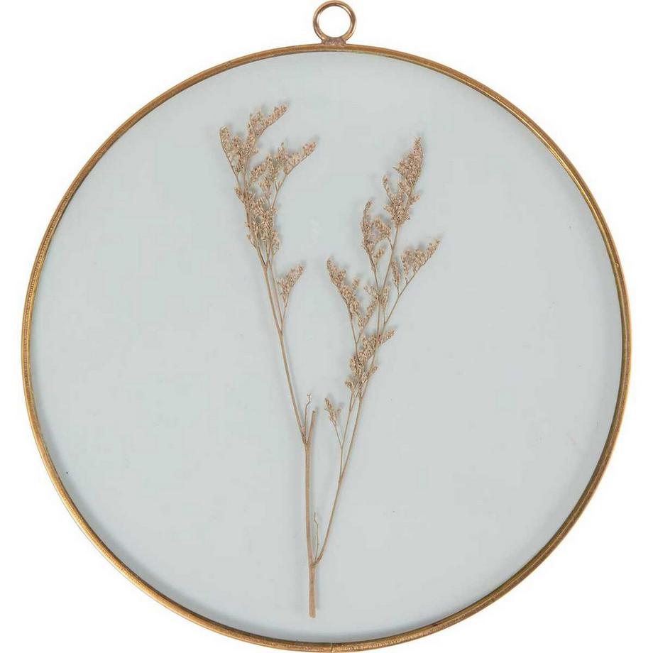 mutoni Rahmen Everlasting Art getrocknete Blumen Messing D18  