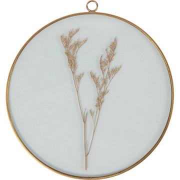 Rahmen Everlasting Art getrocknete Blumen Messing D18