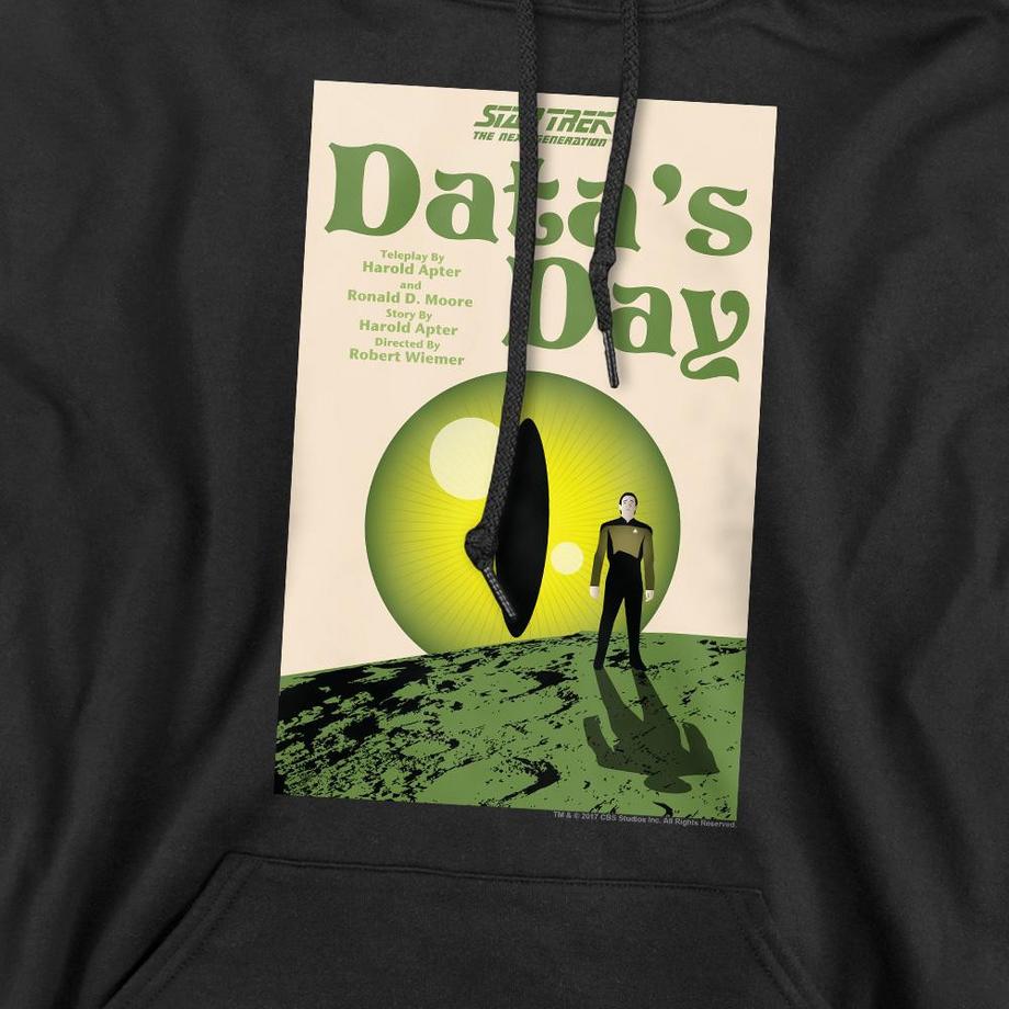 Star Trek The Next Generation Season 4 Episode 11 Felpa con Cappuccio  