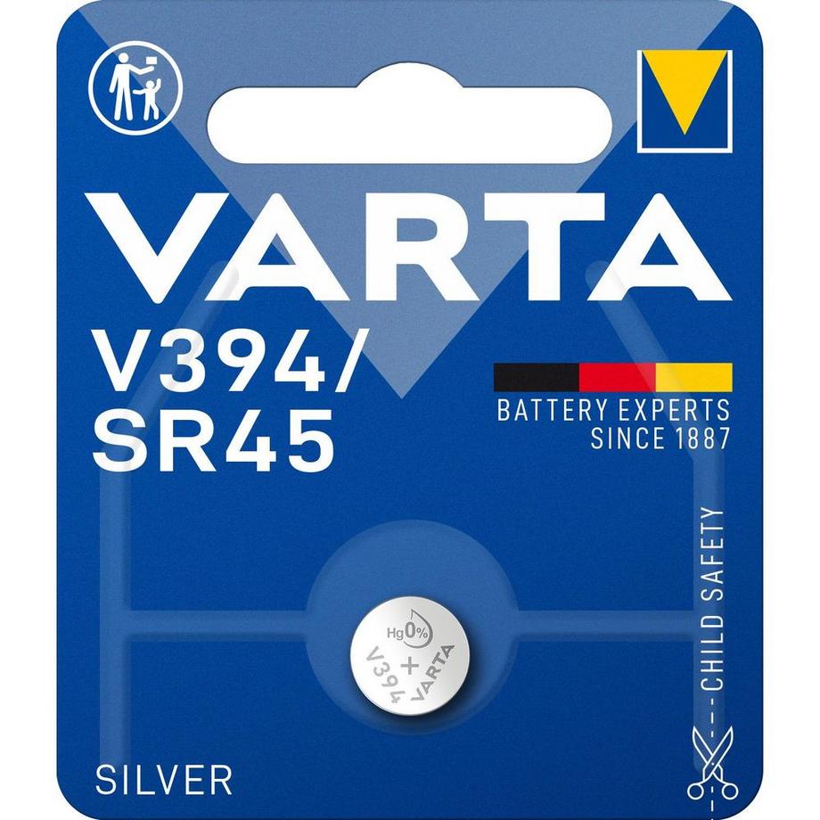 VARTA  SR45 / V394 Knopfzelle Silber 1,55V 1er-Pack 