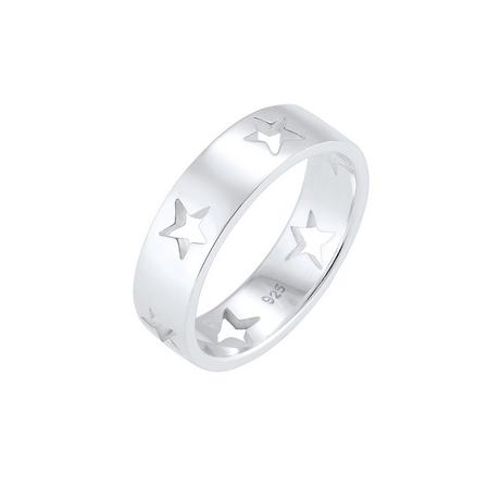 Elli  Ring Sterne Astro Cut Out Bandring 