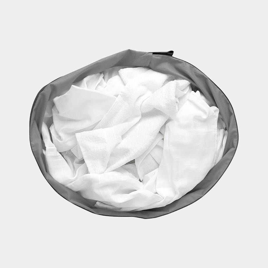 brabantia  Brabantia 200700 Wäschekorb 60 l Oval Grau 