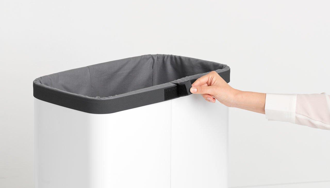 brabantia  Brabantia 200700 porta biancheria 60 L Ovale Grigio 