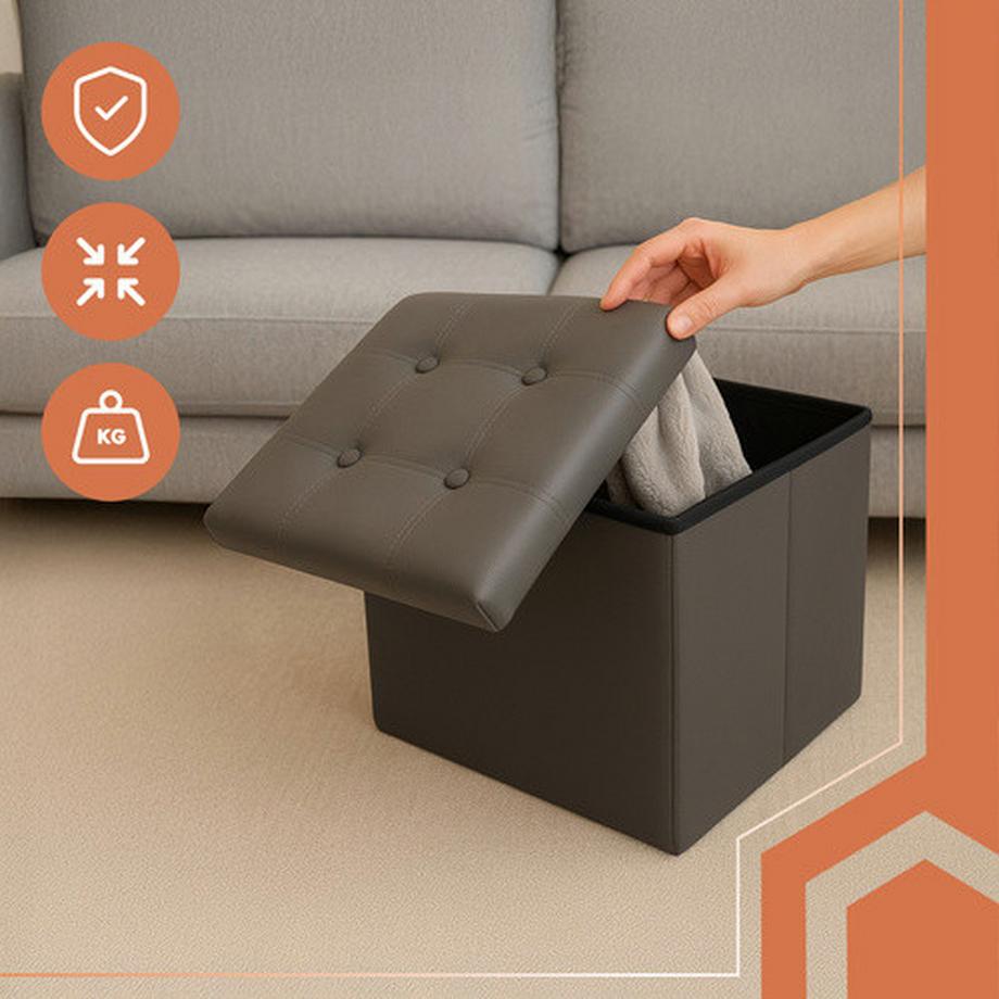 Northio Klappbarer Pouf 25780  