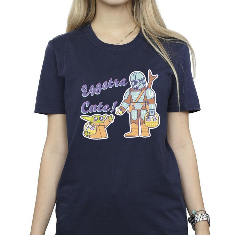 STAR WARS The Mandalorian Eggstra Cute T-Shirt  