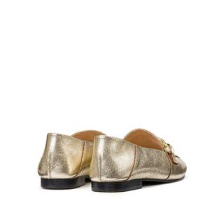 La Redoute Collections  Mocassins loafers en cuir avec chaîne 