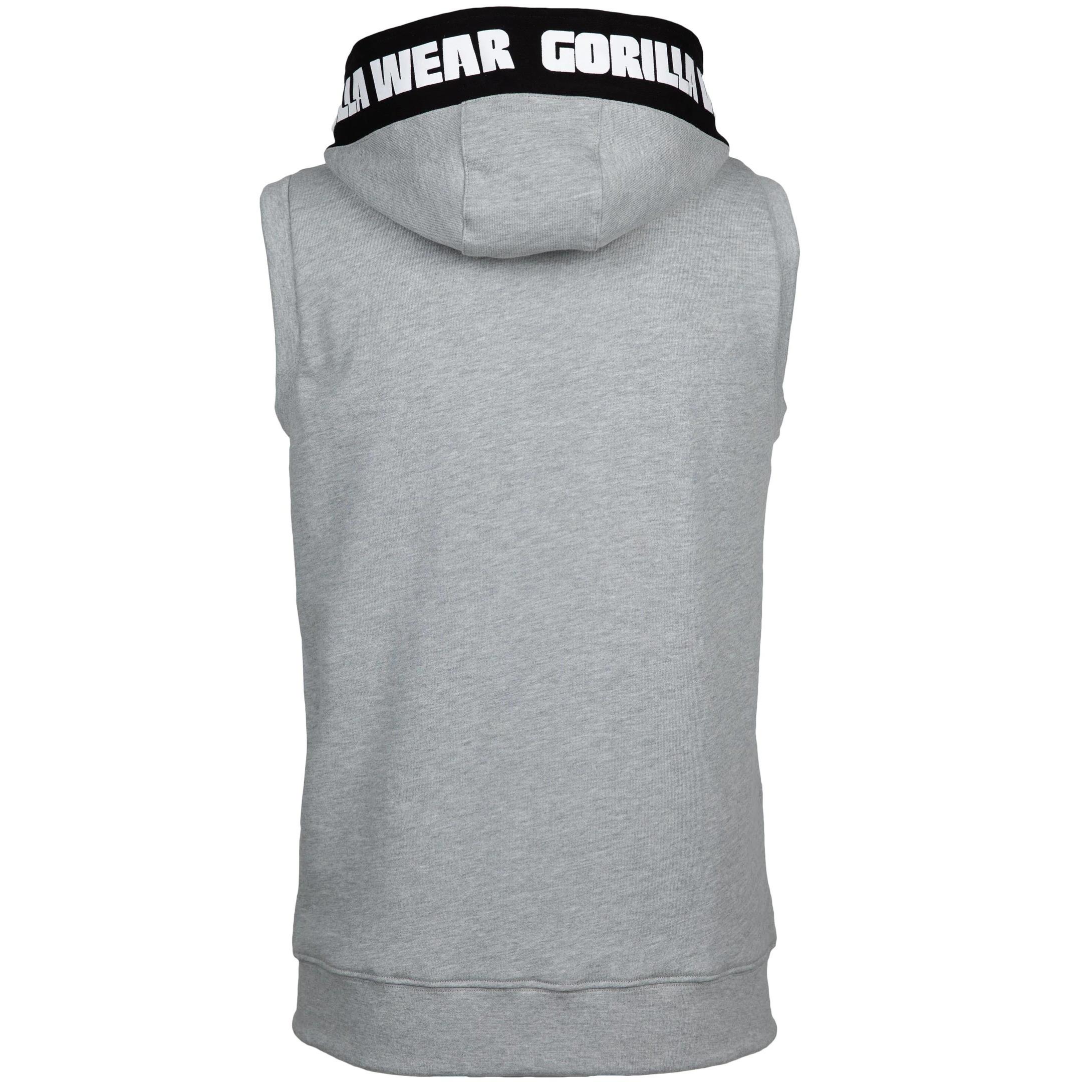 Gorilla Wear Milwaukee Ärmelloser Zipped Hoodie  