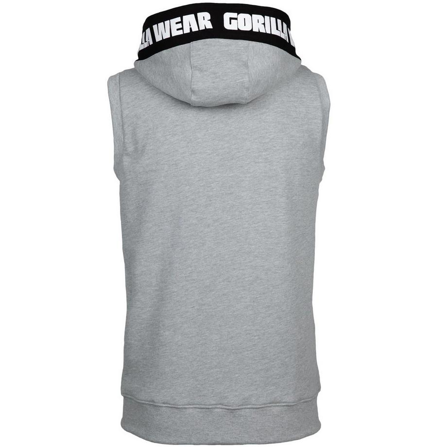 Gorilla Wear Milwaukee Ärmelloser Zipped Hoodie  