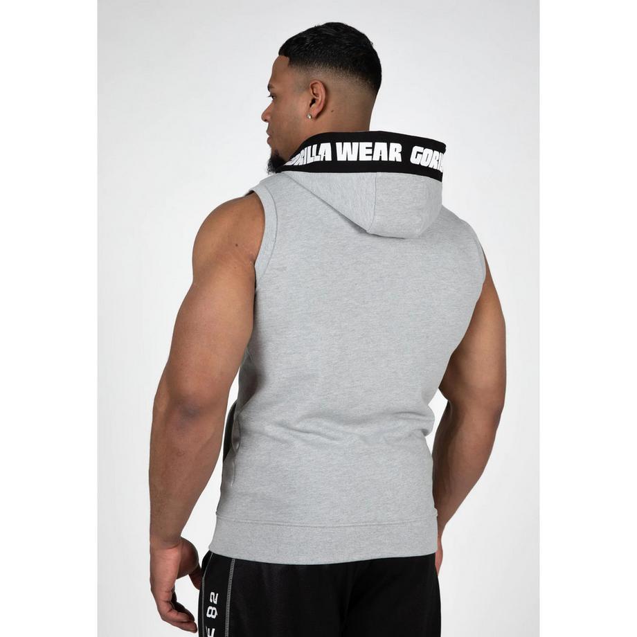 Gorilla Wear Milwaukee Ärmelloser Zipped Hoodie  