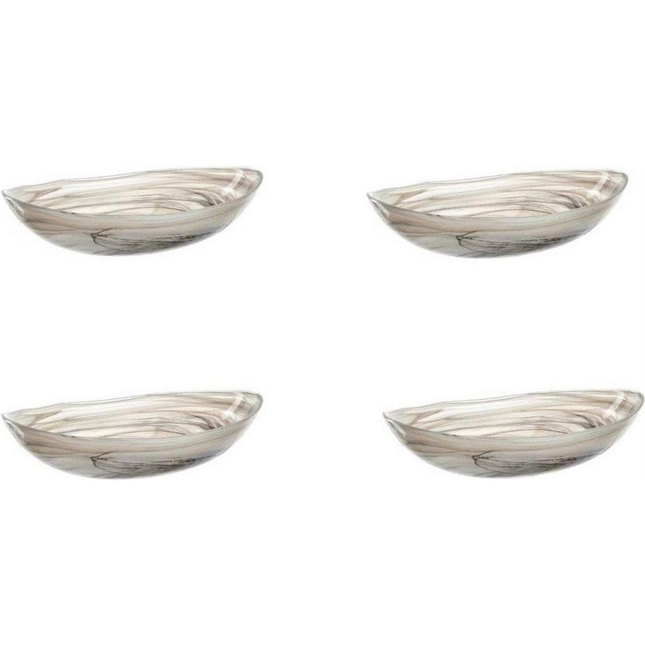 LEONARDO Schale Albastro oval 22cm 4er Set  