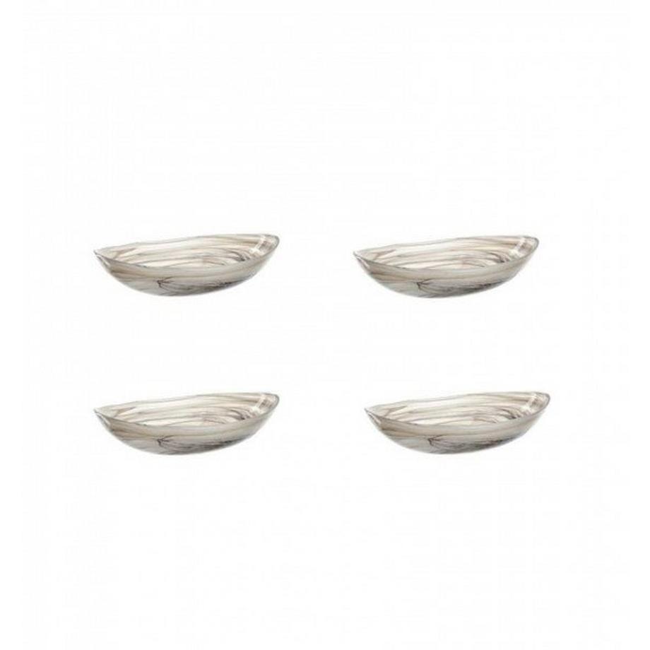 LEONARDO Schale Albastro oval 22cm 4er Set  