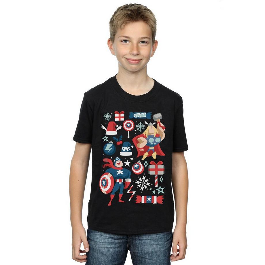 MARVEL  Christmas Day TShirt 