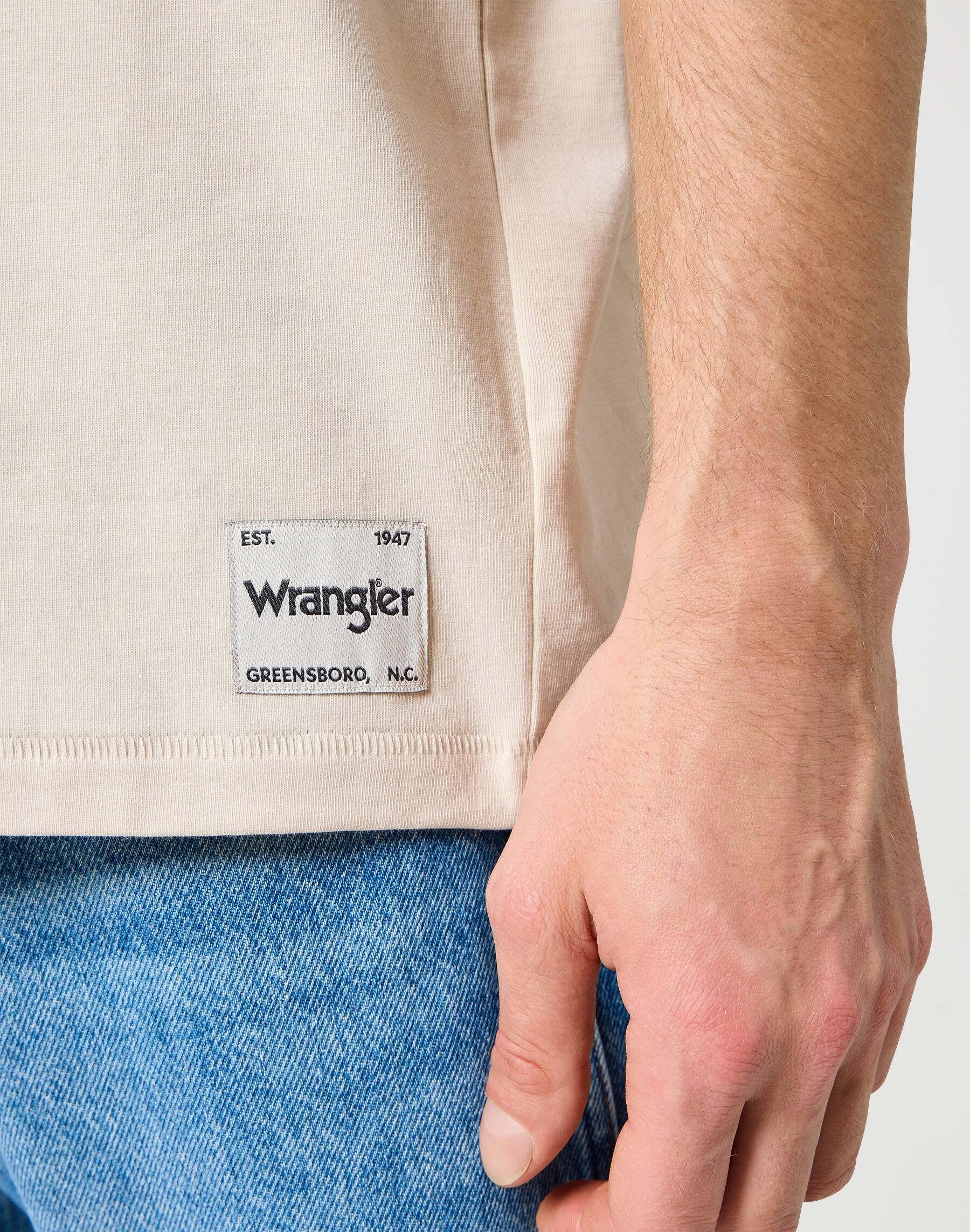 Wrangler  t-shirt wranger soid 