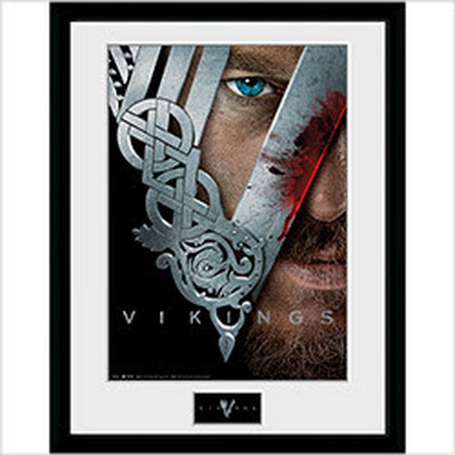GB Eye  Framed Poster Vikings : Keyart 
