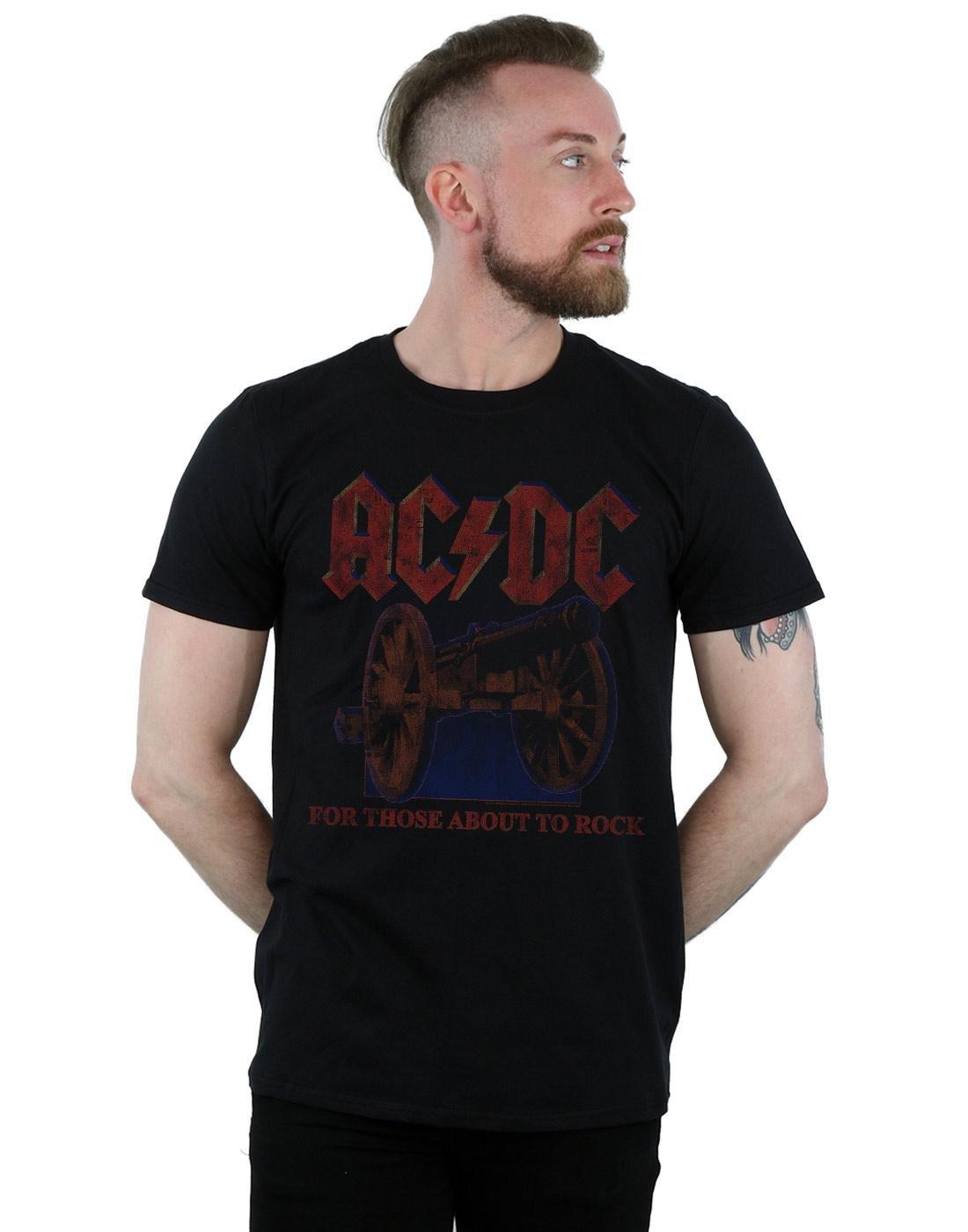 AC/DC  ACDC For Those About To Rock Canon TShirt 