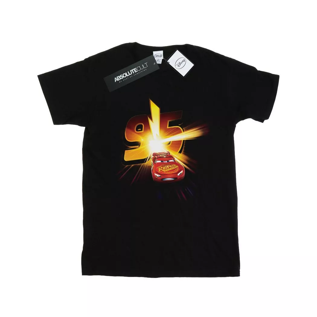 Disney - Cars TShirt, für Damen, Schwarz, Größe XL