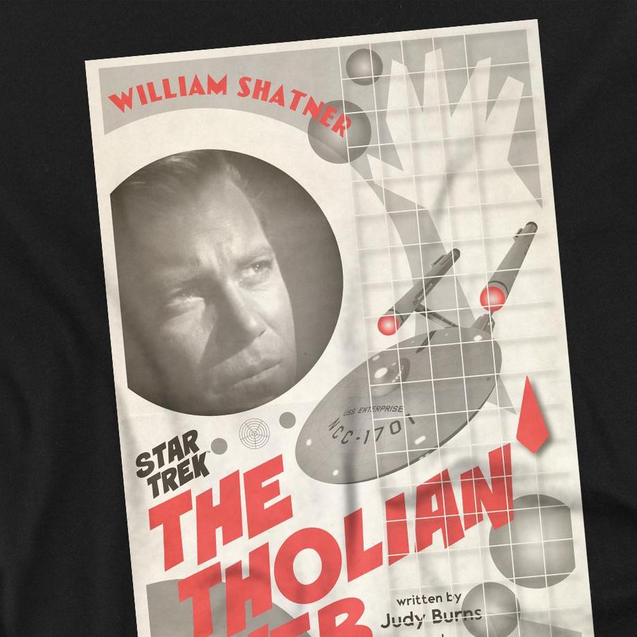Star Trek The Original Series Episode 64 The Tholian Web T-Shirt Maniche Lunghe  