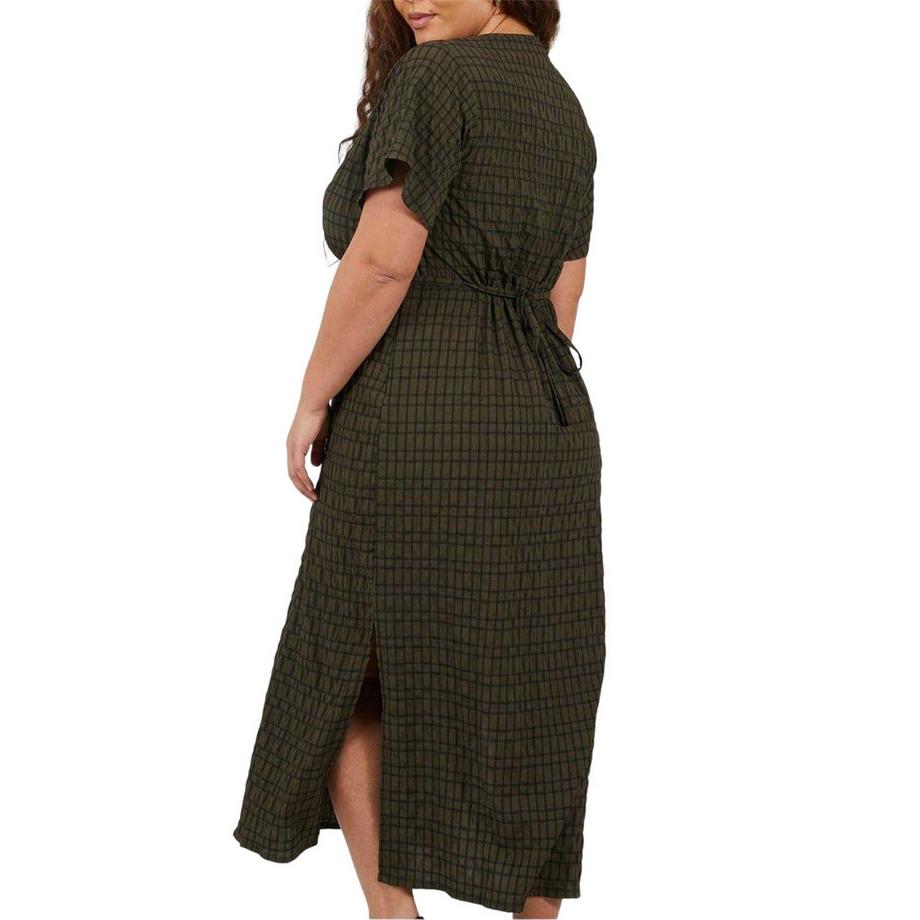 Brave Soul Robe Portefeuille Col V  