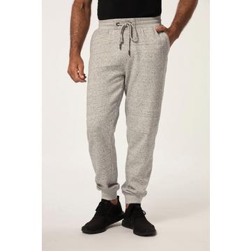 Pantalon de jogging en molleton chiné, ceinture élastique et poche arrière, collection Homewear