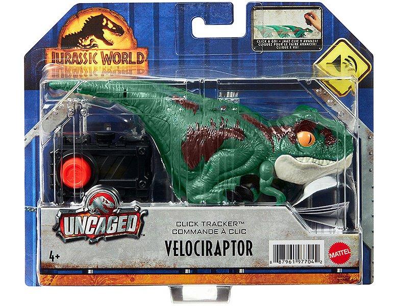 Mattel  Jurassic World Uncaged Click Tracker Velociraptor 
