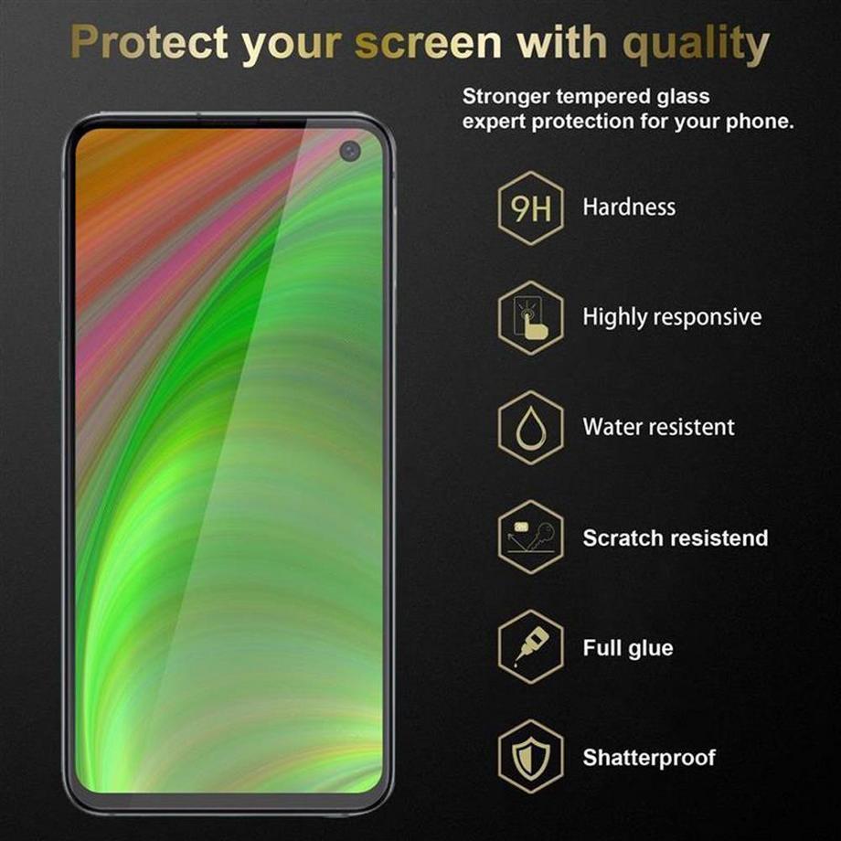 Cadorabo  3x Film de protection pour Samsung Galaxy S10e verre trempé 