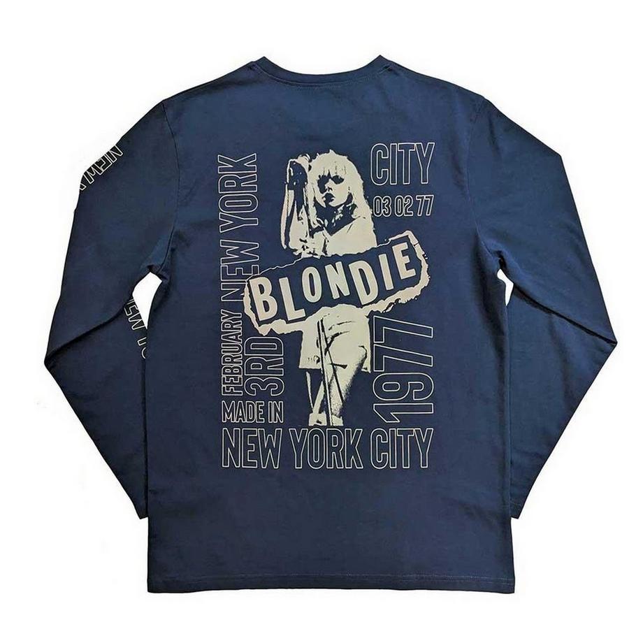 Blondie  Nyc ´77 T-Shirt  Langärmlig 
