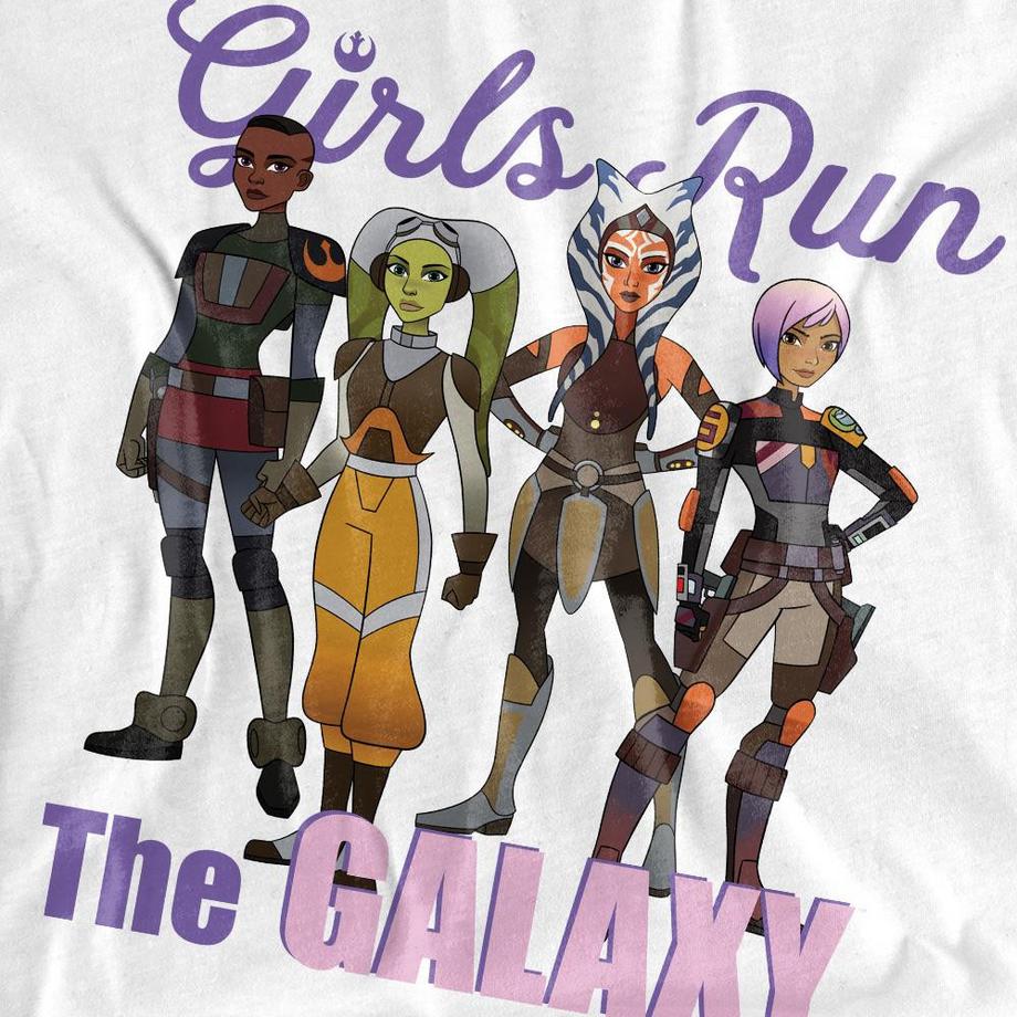 STAR WARS Maglietta Galaxy Girls  