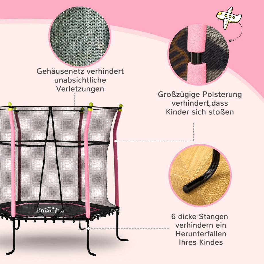 HOMCOM  Kindertrampolin 
