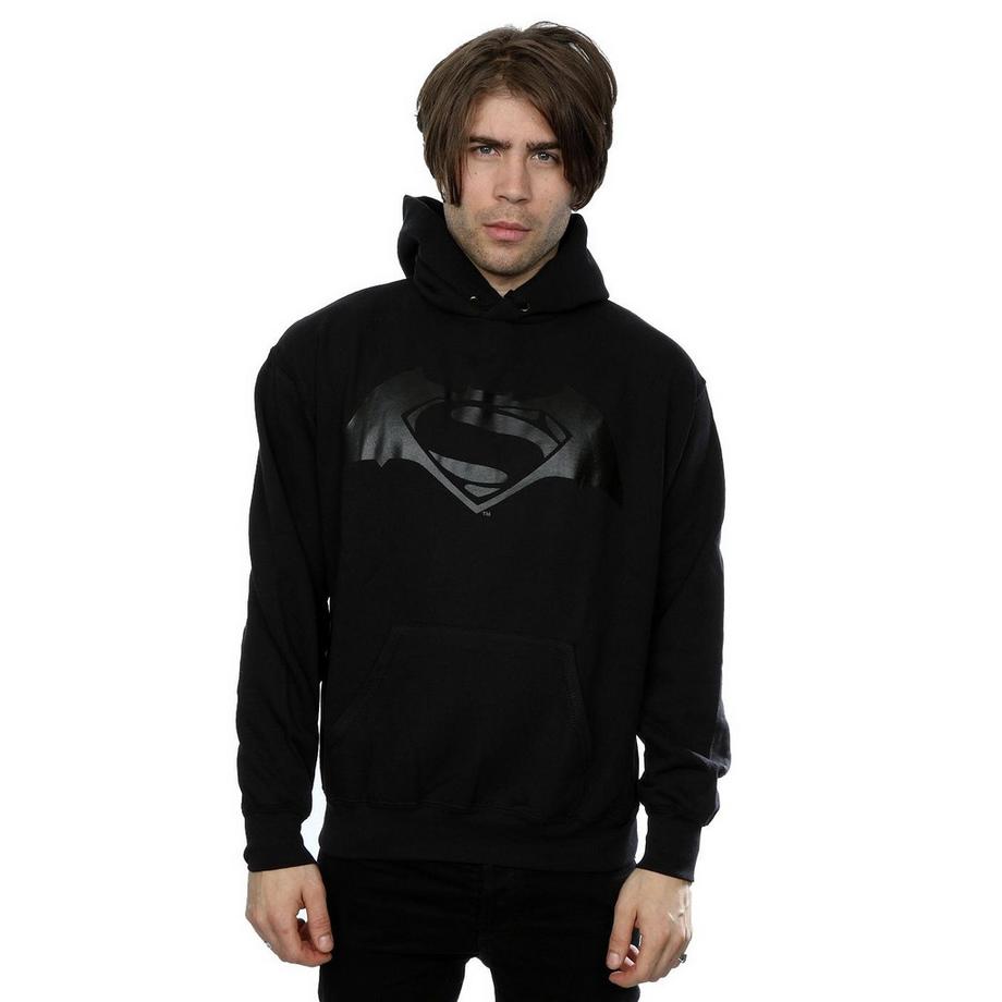 DC COMICS Superman Batman Logo Sweat à capuche  